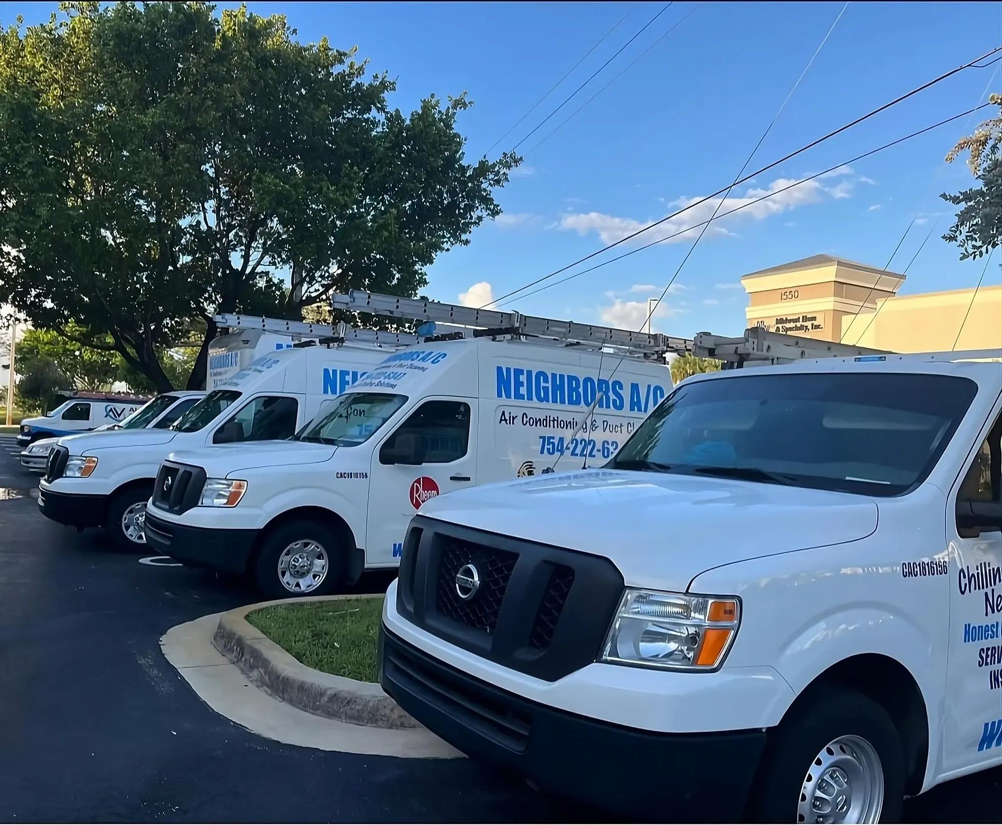 HVAC Service Vans